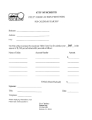 Utility Users Tax Prepayment Form - 2007