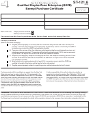 Form St-121.6 - Qualified Empire Zone Enterprise (qeze) Exempt Purchase Certificate - 2005
