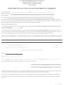 Election To Pay Use Tax On Lease/rental Charges Form - 2006