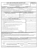 Form Ol-1 - Application For Refund Of Employee License Fee Withheld Or Additional License Fee Due