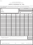 Form Sev-5 - Report Of Severance Tax - Coal - 2007 Printable pdf