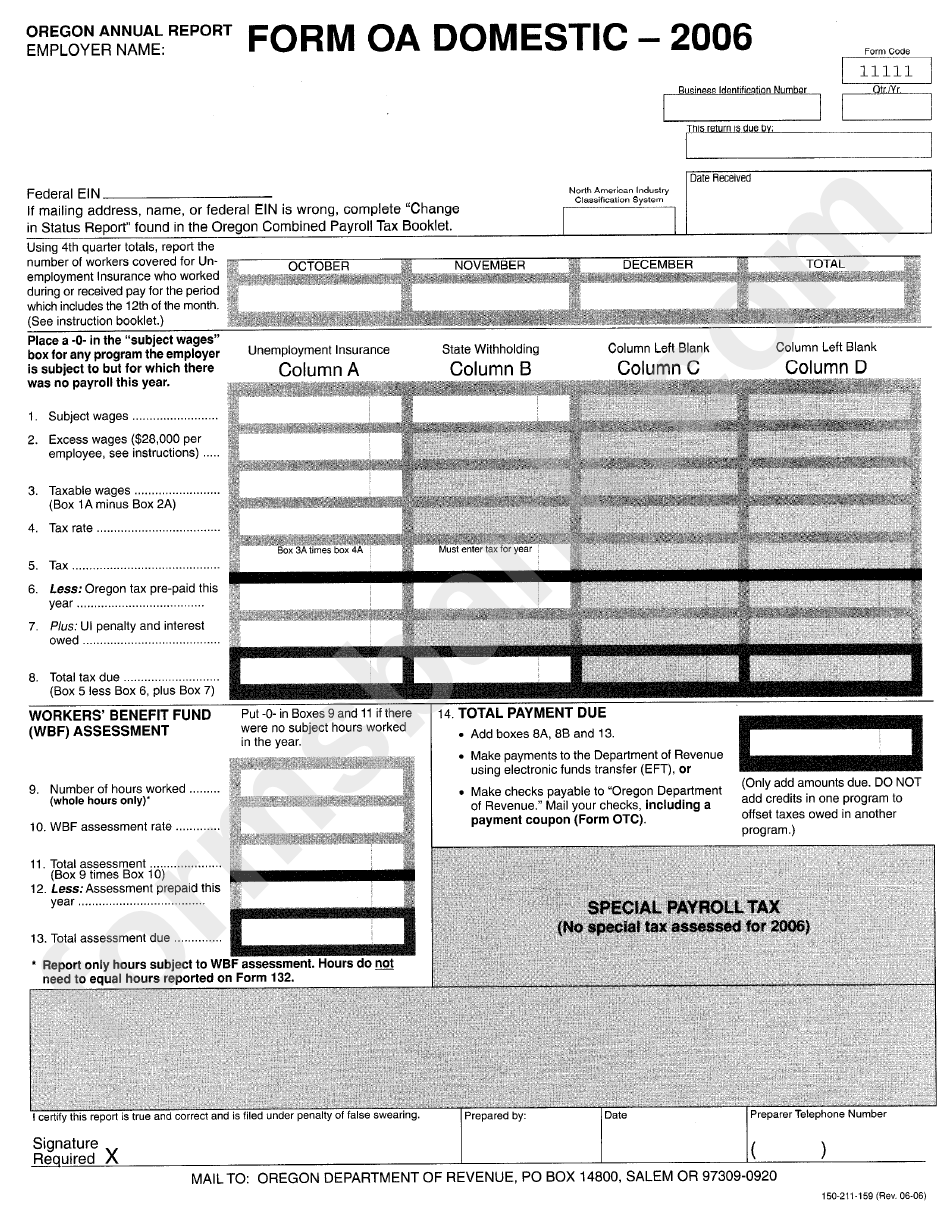 Form 132d - Unemployment Insurance Employee Detail Report - 2006 printable pdf download