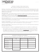 Form Dq-1 - Quarterly Estimated Earned Income Tax Instruction