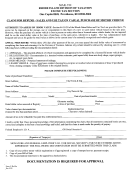 Form C-ref-su - Claim For Refund Sales And Use Tax On Casual Purchase Of Motor Vehicle Form