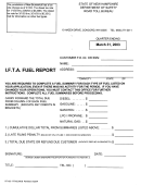 Form Rt105-rt105.mdb - I.f.t.a. Fuel Report - Departament Of Safety Road Toll Bureau