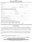 General Registration Information Template - Liability Waiver