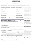 Permission Form - Girl Scouts Of Northeast Texas