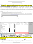 Fillable Insurance Continuation Form Printable pdf