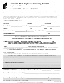 Form 2447-15 - Request Form For A Graduation Check
