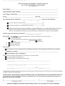 Form 11-f - Application For Absent Voter's Ballot By Voter Requiring Assistance
