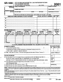 Form Gr-1065 - Partnership Return 2001 Printable pdf