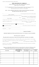 Form 2-fj - Declaration Of Candidacy - Party Primary District Office - 2010
