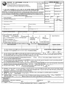 State Form 2837 - Report To Determine Status - 2006