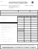 Form Rpd-41039 - Petrolium Products Loading Fee Report - State Of New Mexico