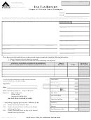 Form Rev 32 2483e - Use Tax Return - Department Of Revenue