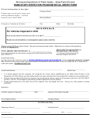 Mandatory Inspection Program Decal Order Form