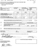 Telecommunicationss Relay Service Fund Form - Quarterly Surcharge Return - 2001
