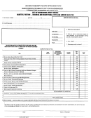 Quarterly Return Form - Business And Occupational Privilege (gross Sales) Tax