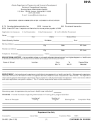 Form 08-4020 - Nursing Home Administrator License Application