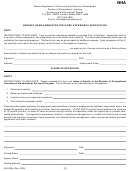 Form 08-4020a - Nursing Home Administrator Work Experience Verification