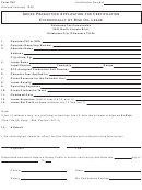 Form 329 - Gross Production Application For Certification Economically At-risk Oil Lease Form