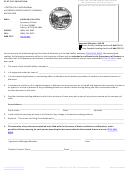 Certificate Of Withdrawal Of Foreign Limited Liability Company Application Form - State Of Montana - 2013