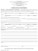 Form 08-4399d - Verification Of Experience - Department Of Community And Economic Development