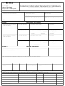 Form Md 433-a - Collection Information Statement For Individuals - 2000