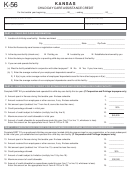 Schedule K-56 Form - Child Day Care Assistance Credit - 2014