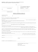 Medical Expenses Affidavit Form