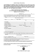 Notary Public Application Form