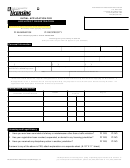 Form Ar-636-002 - Initial Application For Architect Registration