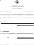 Form Re-620-177 - Real Estate Appraiser Consent To Service