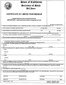 Form Lp-1 - Certificate Of Limited Partnership