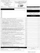 Form 531 - Local Earned Income And Net Profits Tax Return 2007 - Pennsylvania