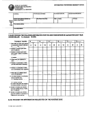 Form Ftb 3805f - Information Concerning Resident Status April 2000