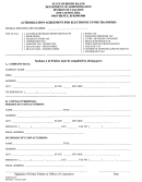 Form Ri-eft - Authorization Agreement For Electronic Funds Transfers August 2004