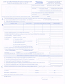 City Of Trotwood Income Tax Return Form - City Of Trotwood Income Tax Support Services - Ohio Printable pdf
