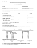 Form Ri-1040-fac - Tax Year Form