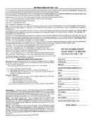 Form H941/501 - Instructions For Hamtramck Tax Withheld