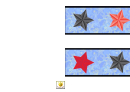 Starry Border Template For Displays
