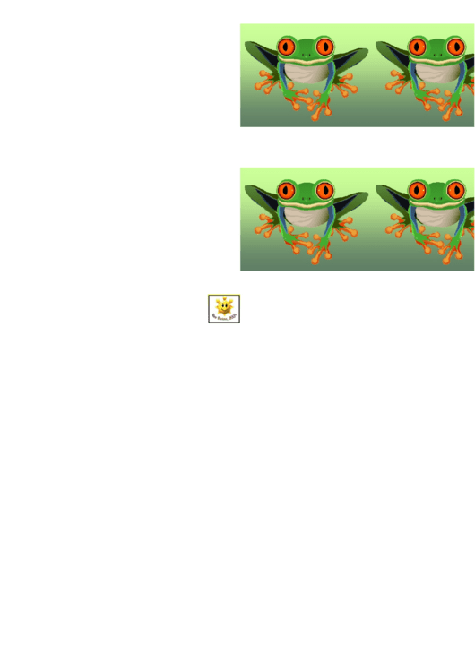 Tree Frog Border Template For Displays Printable pdf