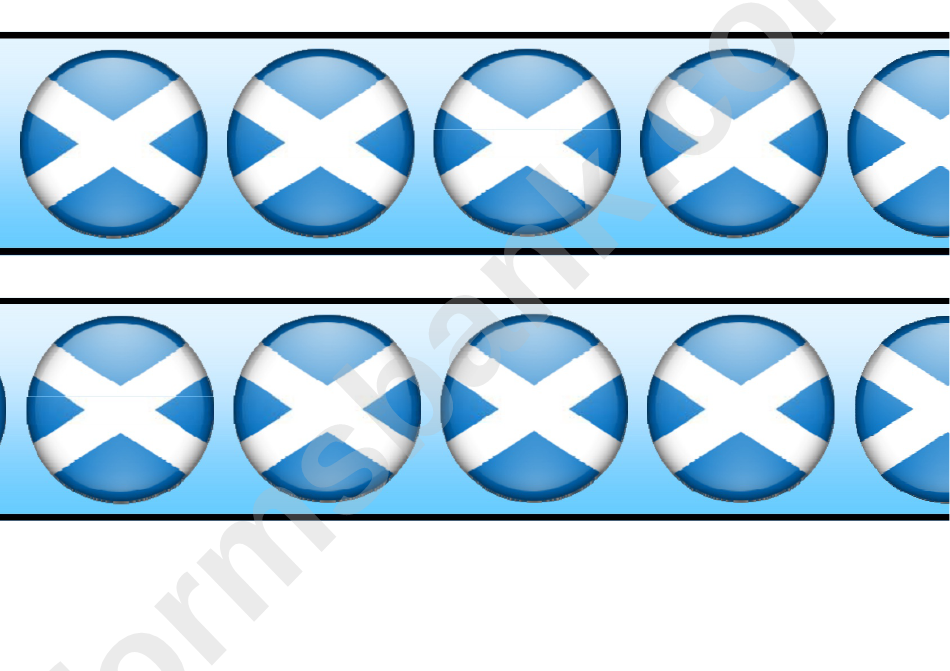 Scottish Circles Border Template For Displays