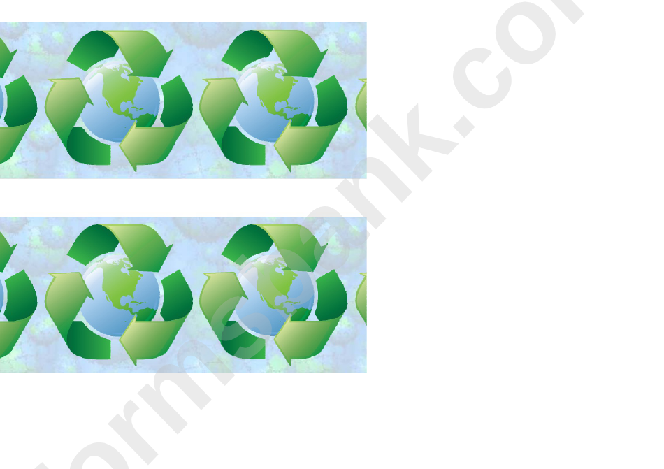 Eco Border Template For Displays