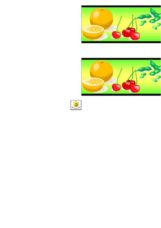 Fruit And Veg Border Template For Displays Printable pdf