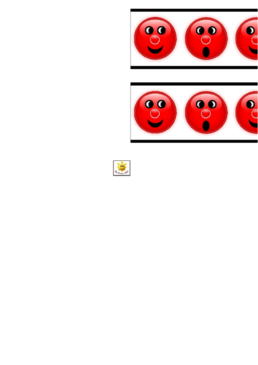Red Noses Border Template For Displays Printable pdf