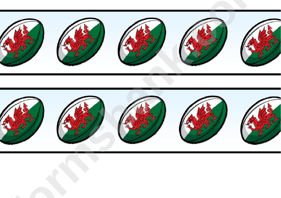Welsh Border Template For Displays