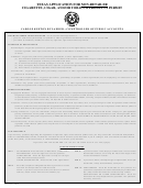 Form Ap-175 Texas Application For Non-retailer Cigarette, Cigar, And/or Tobacco Products Permit Instruction