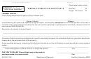 Form 51a150 - Aircraft Exemption Certificate Form