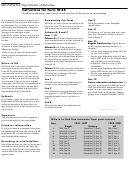 Form M-4x - Instructions